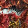 Inspired by the film “Brain on Fire” by Gerard Barrett,  this painting symbolizes our brain engulfed in the uncontrollable burning of thoughts that occur from the stresses of life. There are no warnings to tell you that you have pushed yourself to the edge until your body begins to give out.