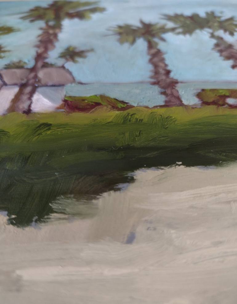 Original Impressionism Seascape Painting by Francesco Loggi