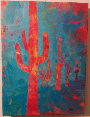 opposites-red cactus thumb