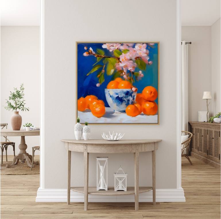 Original Impressionism Floral Painting by Kath Sapeha