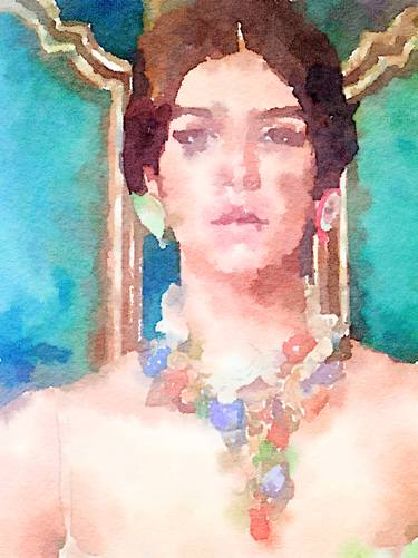 Original Impressionism Portrait Paintings by Kath Sapeha