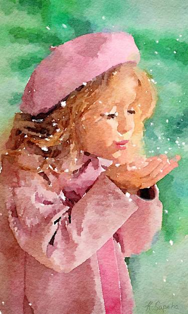Print of Figurative Kids Paintings by Kath Sapeha