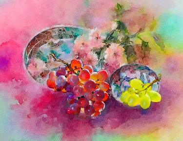 Print of Impressionism Still Life Paintings by Kath Sapeha