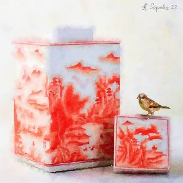 Original Still Life Paintings by Kath Sapeha