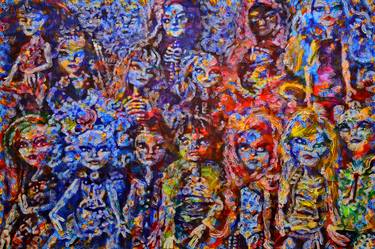 Print of Expressionism Kids Paintings by Yurii Yermolenko