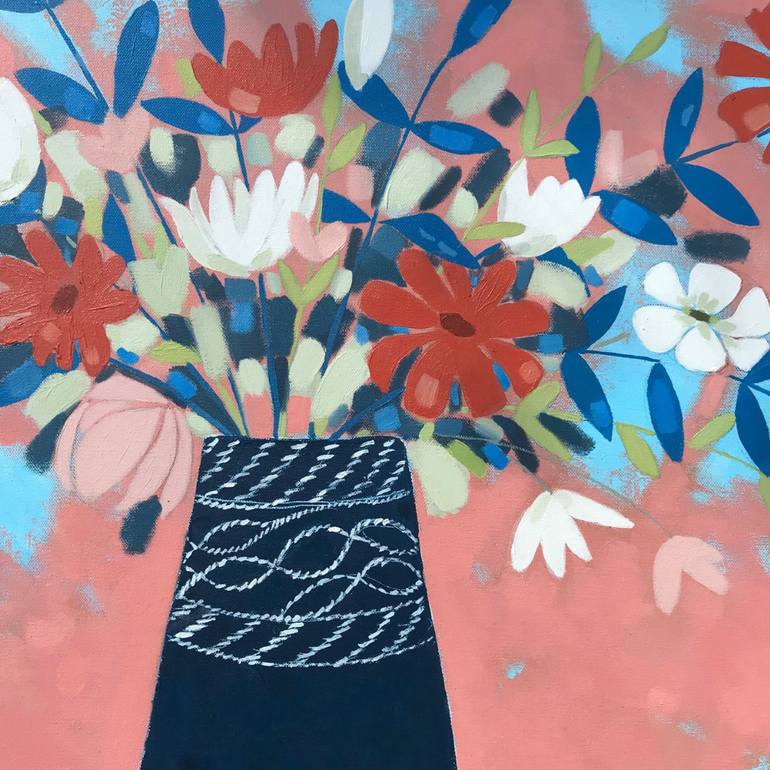 Original Illustration Floral Painting by Emma Dashwood