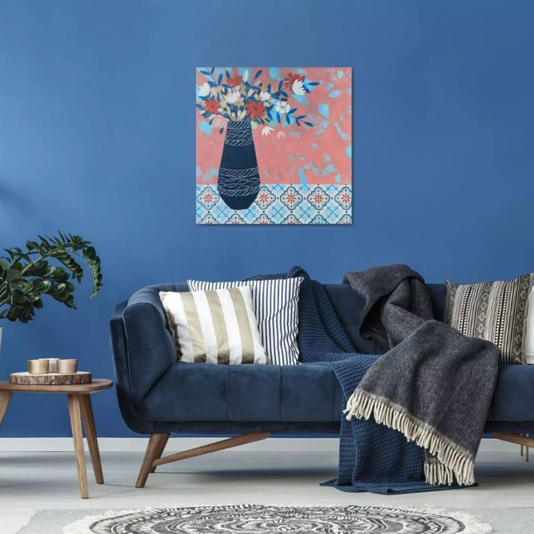Original Illustration Floral Painting by Emma Dashwood