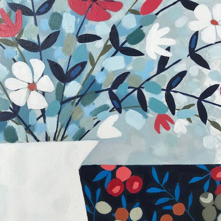Original Illustration Floral Painting by Emma Dashwood