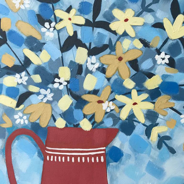 Original Fine Art Floral Painting by Emma Dashwood