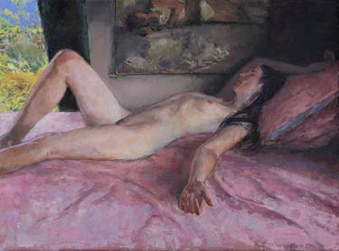 Original Realism Nude Paintings by Tom Loepp