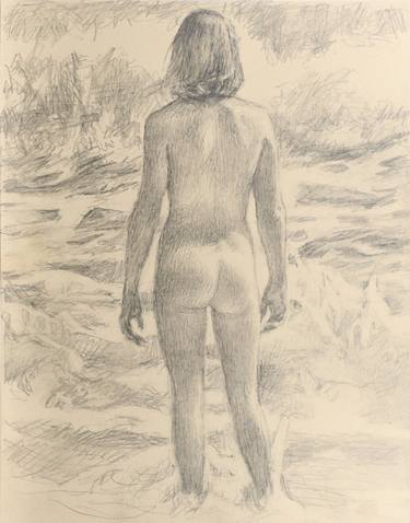 Original Women Drawings by Tom Loepp