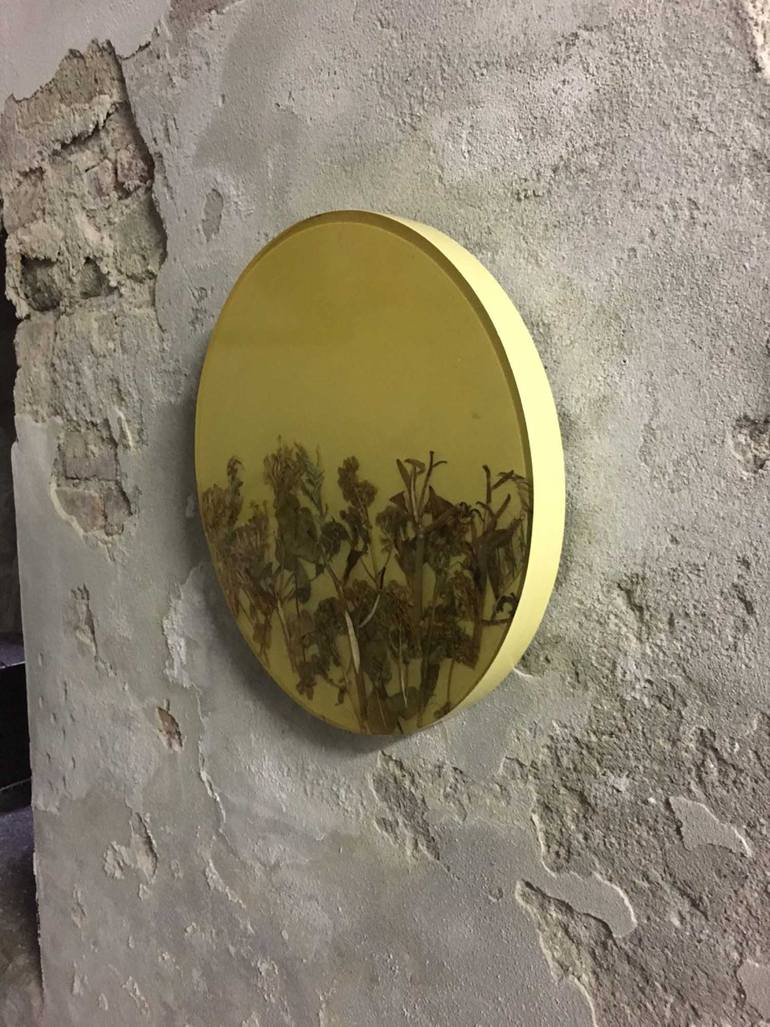 Original Modernism Botanic Collage by Nuki Sigora