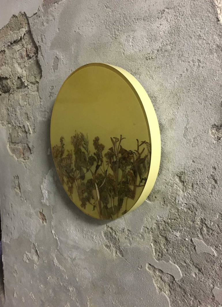 Original Modernism Botanic Collage by Nuki Sigora