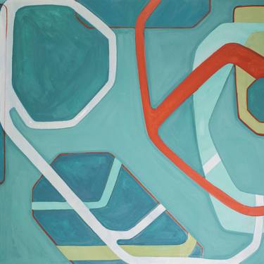 Original Abstract Paintings by Lava Jafari