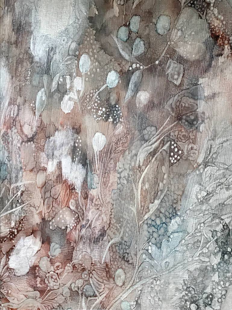 Original Modernism Abstract Painting by Mishel Schwartz