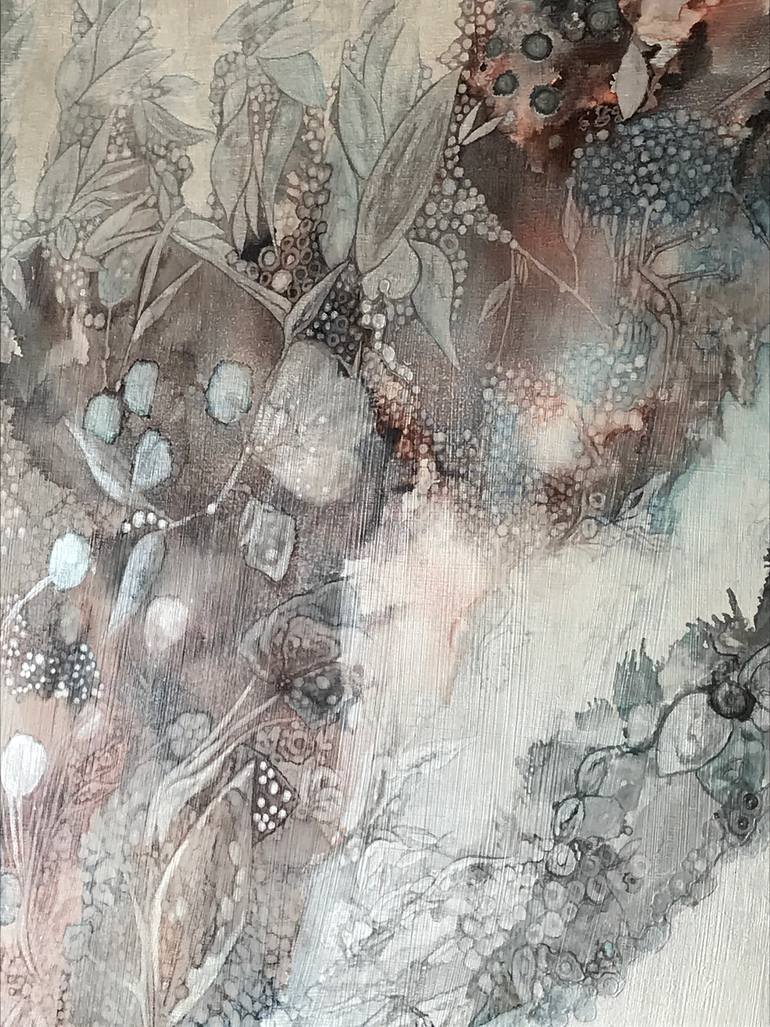 Original Modernism Abstract Painting by Mishel Schwartz