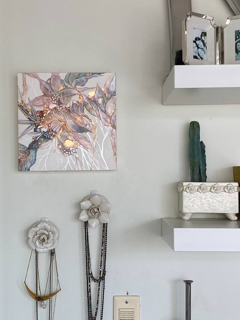 Original Impressionism Nature Painting by Mishel Schwartz