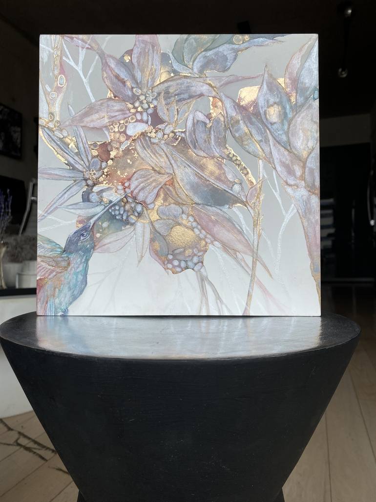 Original Impressionism Nature Painting by Mishel Schwartz