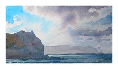 Print of Fine Art Seascape Paintings by Andrew Griffiths