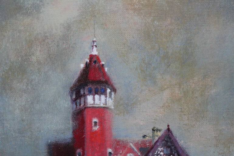 Original Figurative Landscape Painting by Ramon Gurruchaga