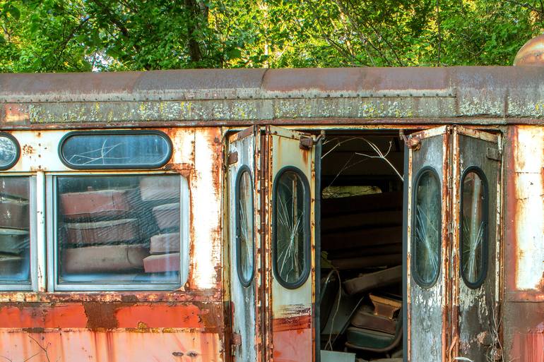 Original Abandoned Transportation Photography by Rebecca Skinner