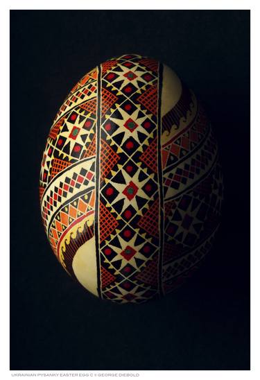 UKRAINIAN PYSANKY EASTER EGG C - Limited Edition of 100 thumb
