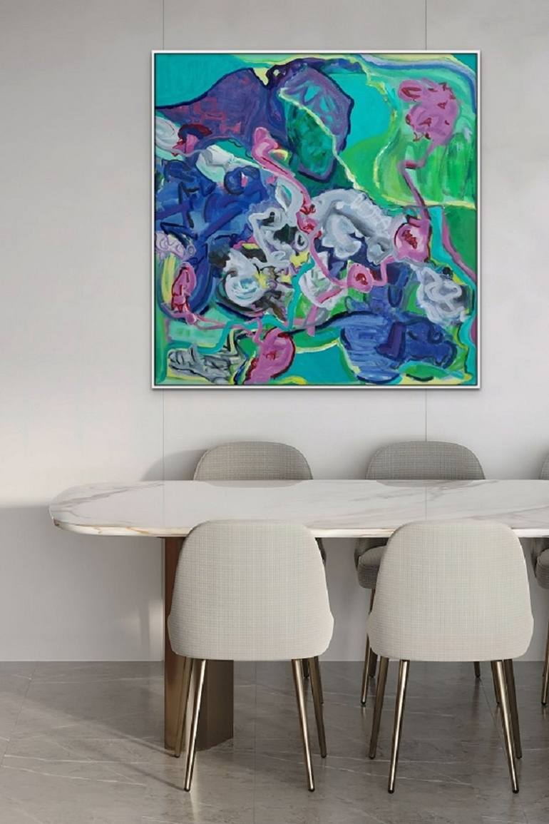 Original Abstract Painting by Cindy Bernier