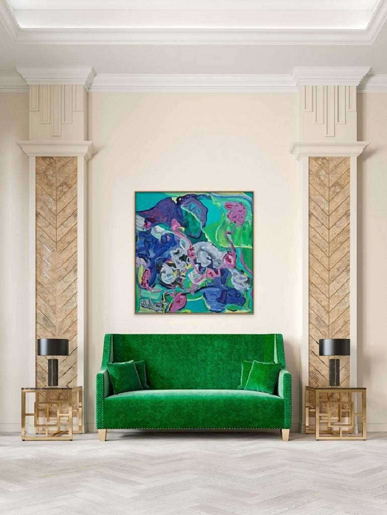 Original Abstract Painting by Cindy Bernier