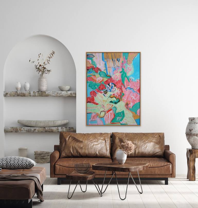 Original Abstract Expressionism Abstract Painting by Cindy Bernier