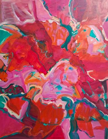 Original Abstract Expressionism Abstract Paintings by Cindy Bernier
