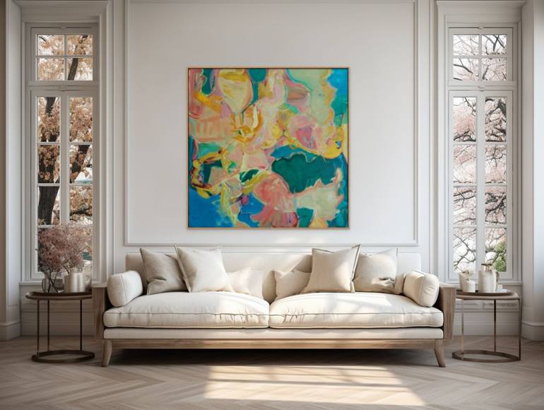 Original Abstract Painting by Cindy Bernier