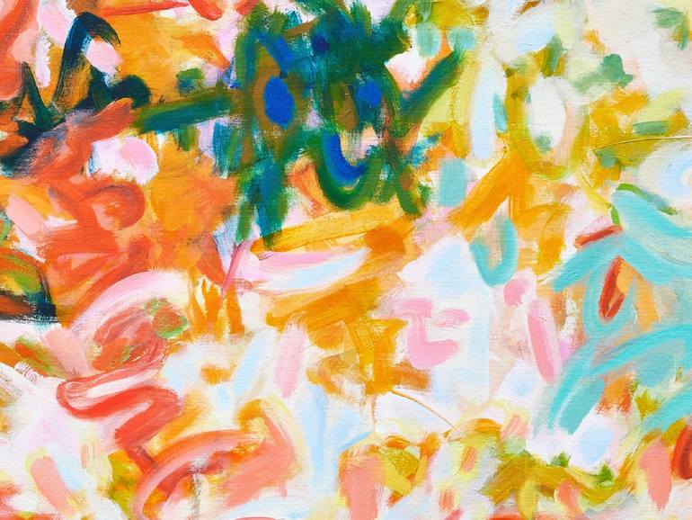 Original Abstract Expressionism Abstract Painting by Cindy Bernier