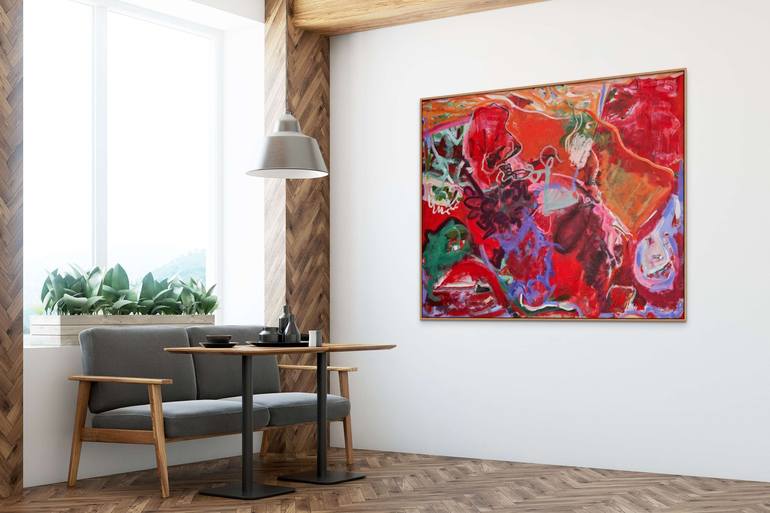 Original Abstract Painting by Cindy Bernier