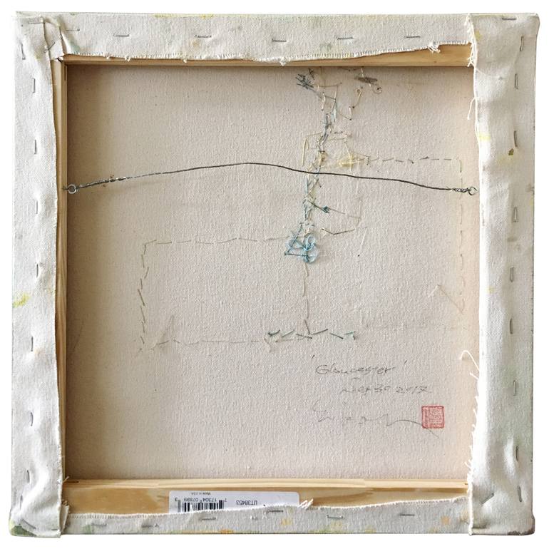 Original Abstract Landscape Collage by Yuko Ueda
