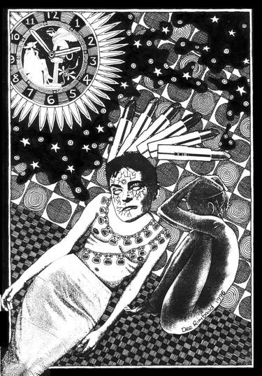 Print of Dada Women Drawings by Dee Sunshine