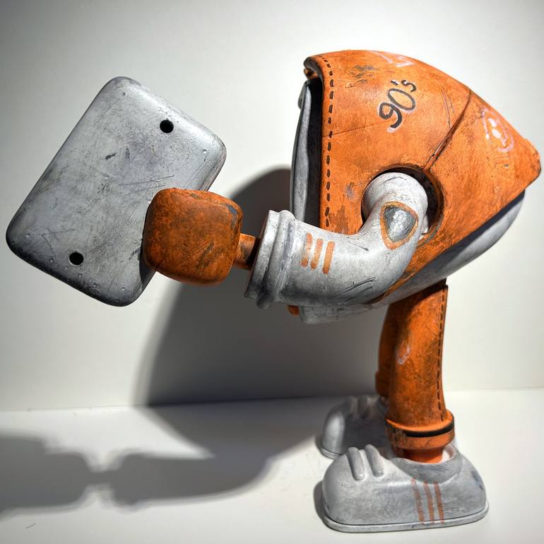 Original Pop Art Popular culture Sculpture by Stéphane Castet-Moulat