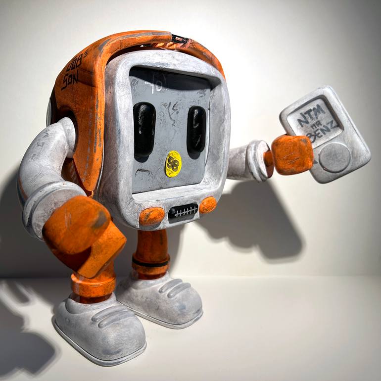 Original Other Pop Culture/Celebrity Sculpture by Stéphane Castet-Moulat