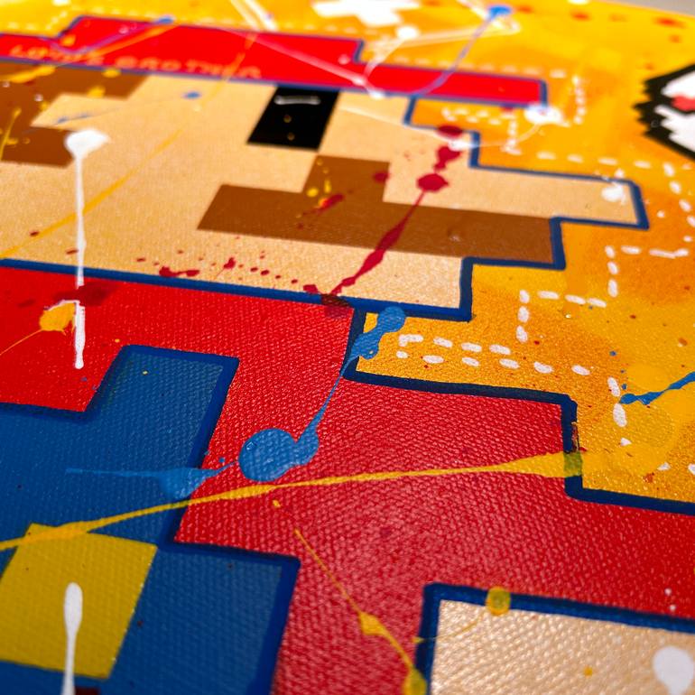 Original Pop Art Pop Culture/Celebrity Painting by Stéphane Castet-Moulat