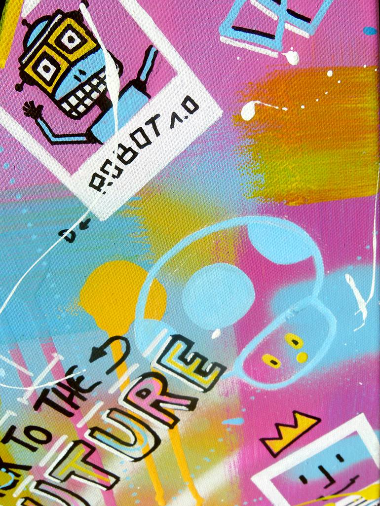 Original Other Pop Culture/Celebrity Painting by Stéphane Castet-Moulat