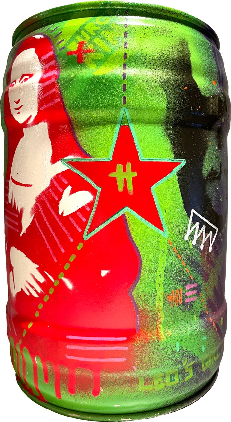 Original Pop Art Pop Culture/Celebrity Painting by Stéphane Castet-Moulat