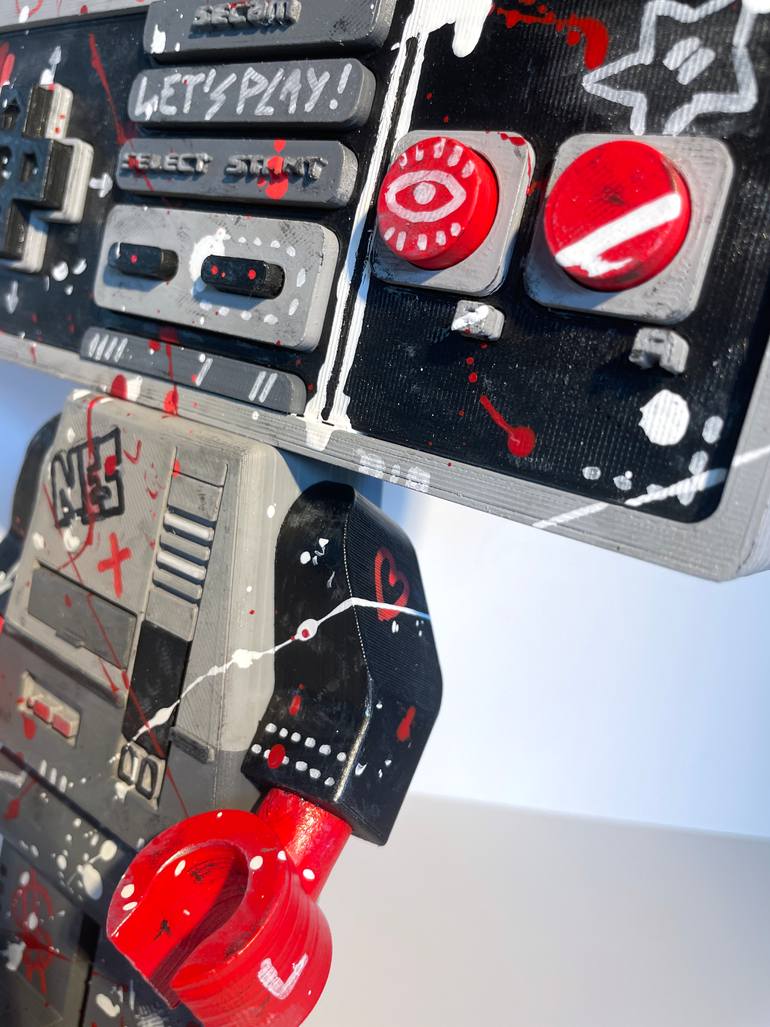 Original Street Art Pop Culture/Celebrity Sculpture by Stéphane Castet-Moulat