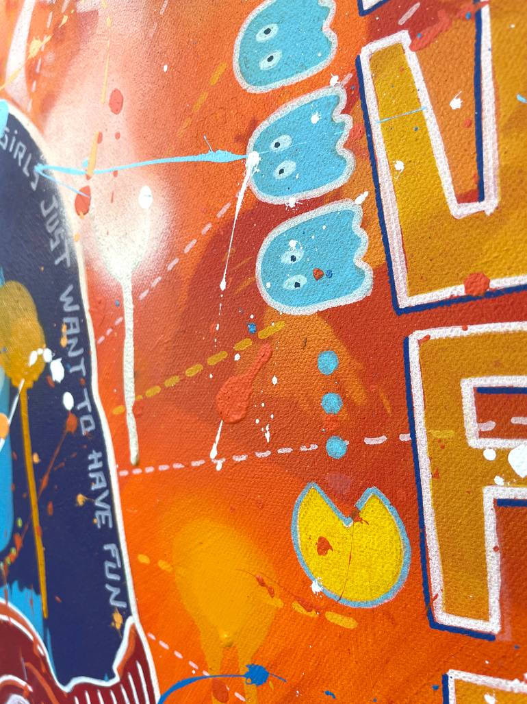 Original Pop Art Pop Culture/Celebrity Painting by Stéphane Castet-Moulat