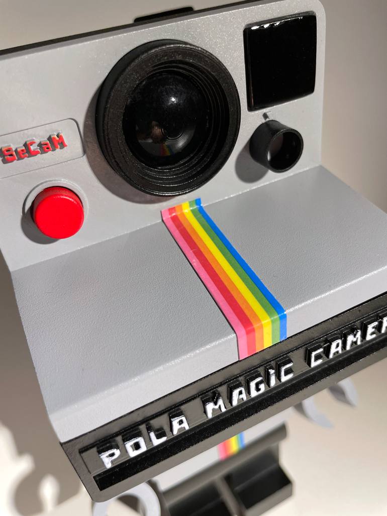 Original Pop Art Pop Culture/Celebrity Sculpture by Stéphane Castet-Moulat