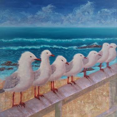 Original Fine Art Seascape Paintings by Olena Poleva