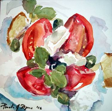 Print of Figurative Food Paintings by Pamela Rogers