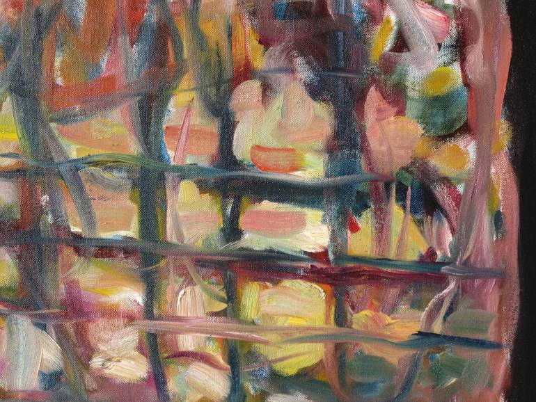 Original Abstract Expressionism Abstract Painting by Thomas Rush