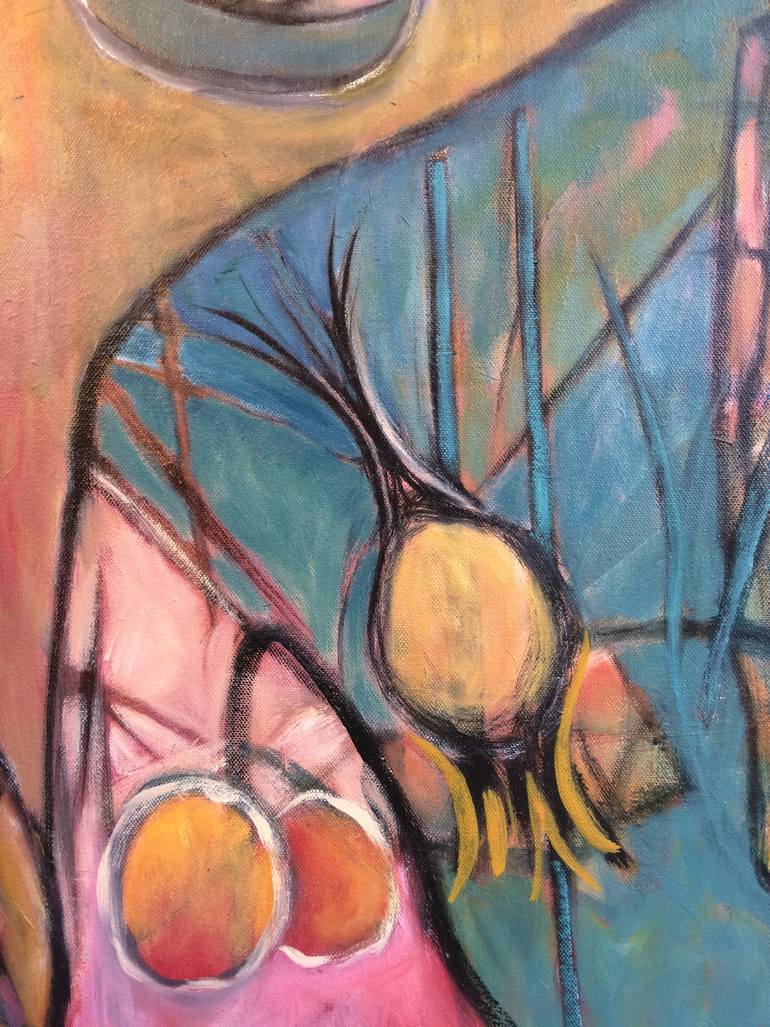 Original Abstract Still Life Painting by Thomas Rush