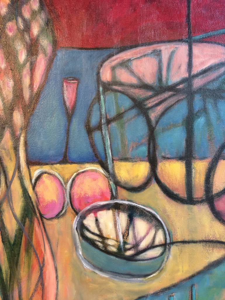 Original Abstract Still Life Painting by Thomas Rush
