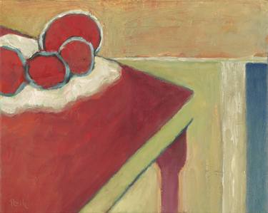 Original Abstract Still Life Painting by Thomas Rush