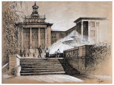 Original Architecture Drawings by Igor Kogan